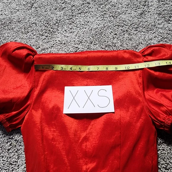 NEW Lovers + Friends Red "Ella" Mini Wrap Dress - Picture 9 of 16